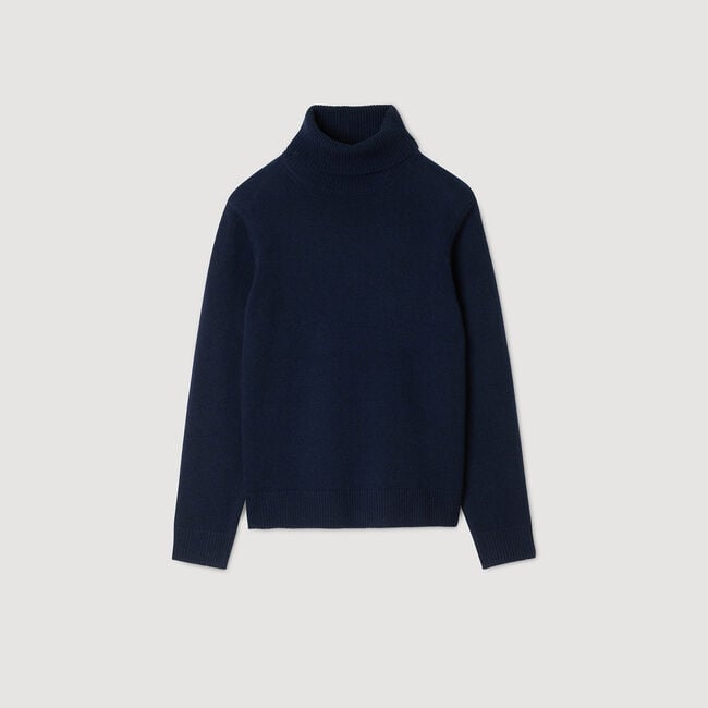 Wool and cashmere turtleneck