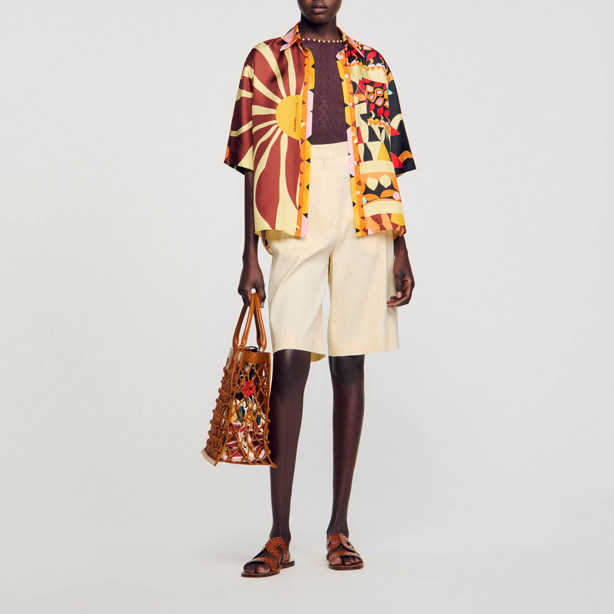 Floaty patterned shirt