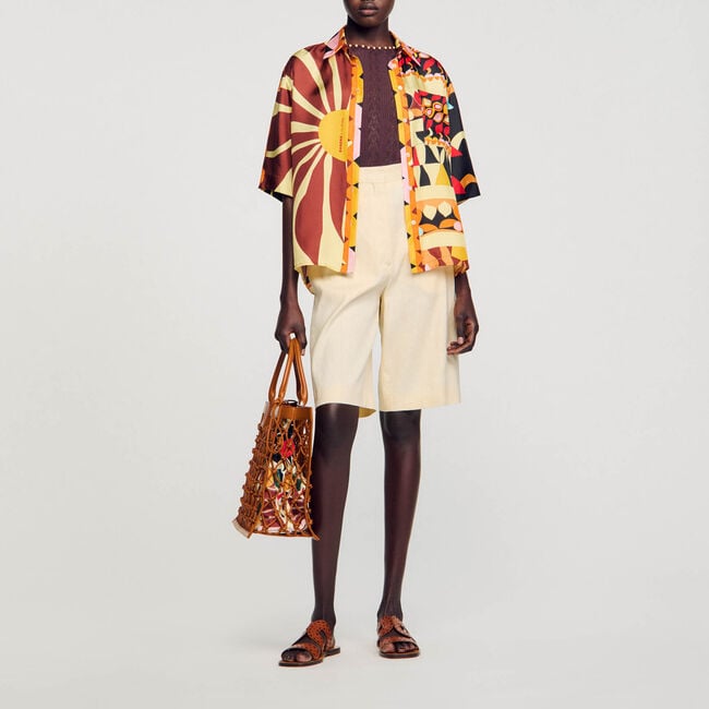 Floaty patterned shirt