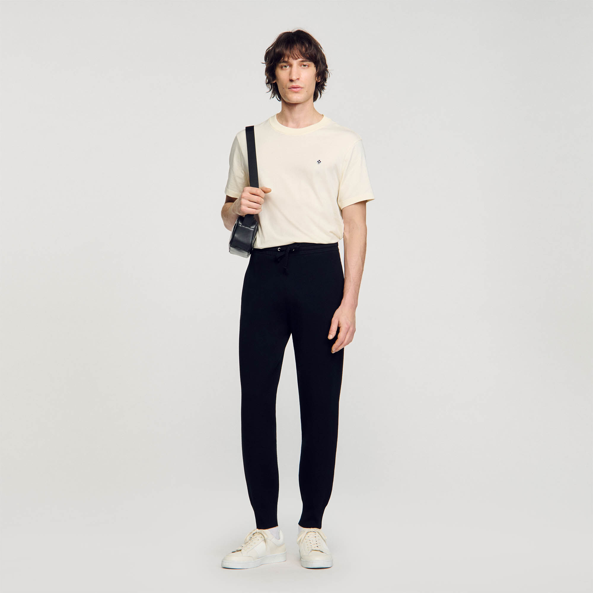 Knit jogging bottoms