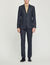 Flannel suit jacket