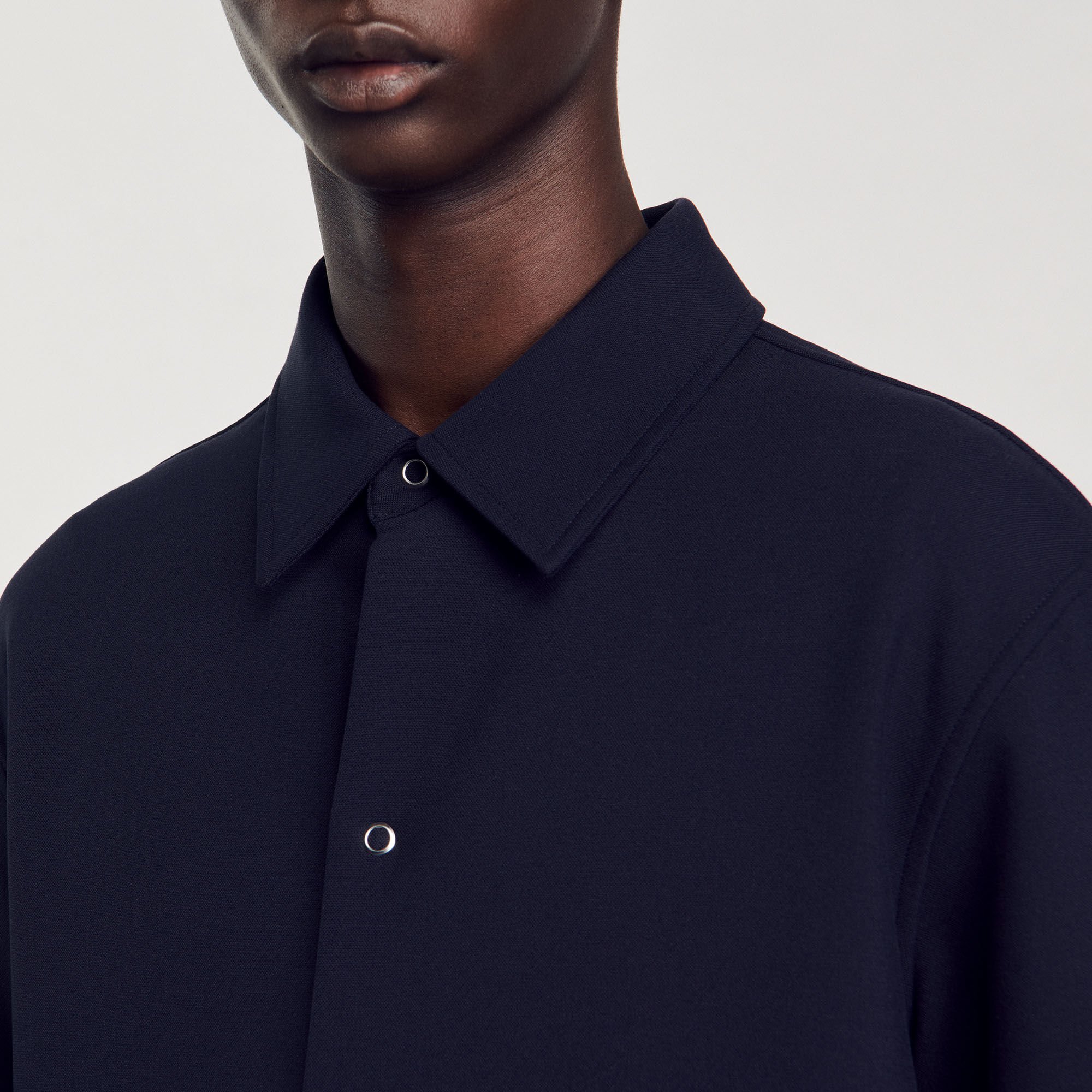 Long-sleeved jersey shirt