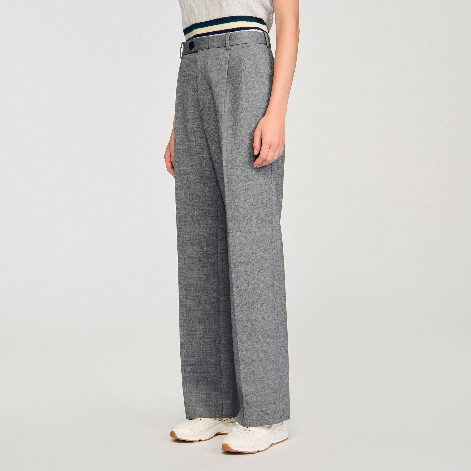 Straight-leg trousers