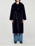 Long faux fur coat
