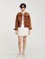 Short ruffled skirt