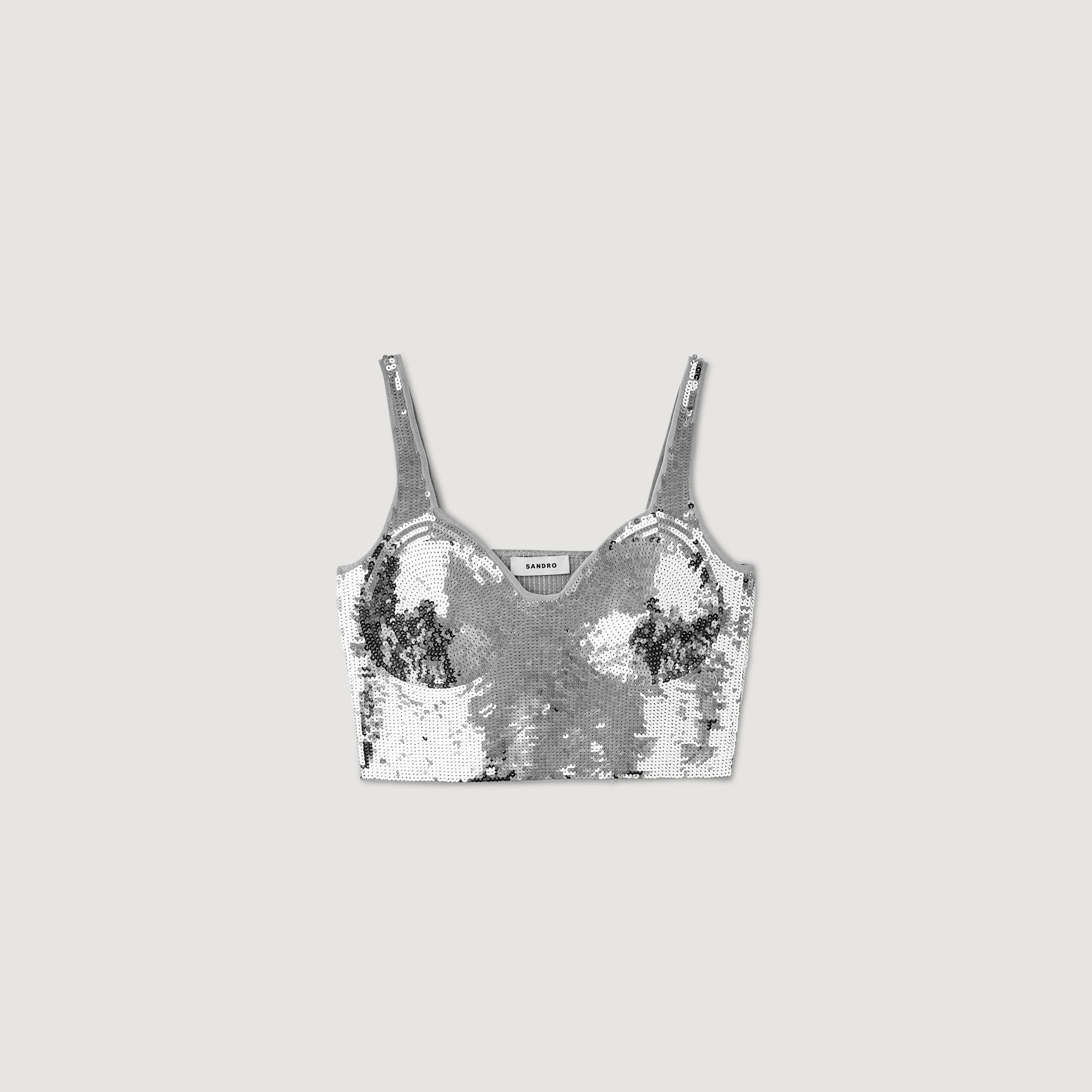 Sequin bralette
