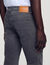 Washed gray jeans