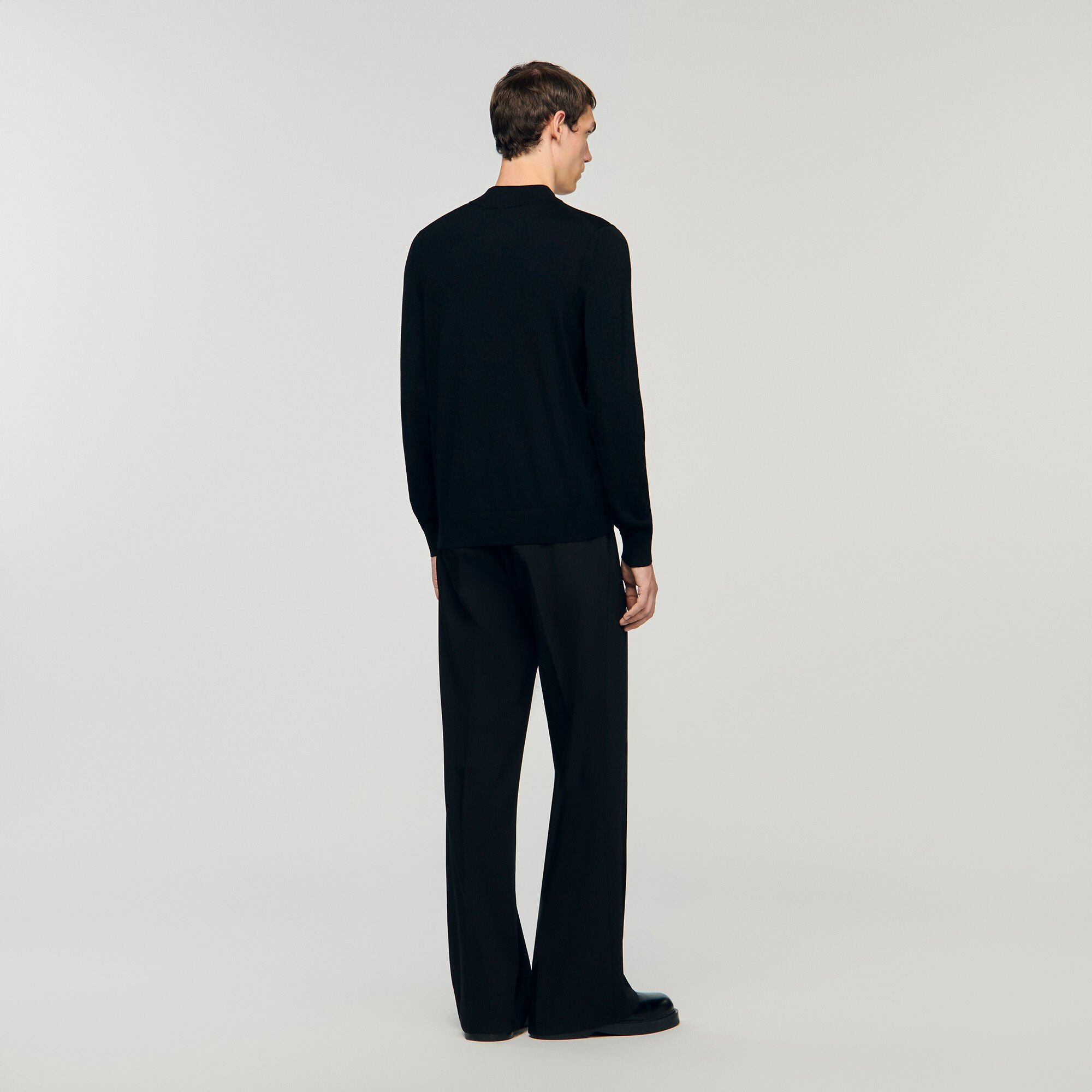 Mock neck sweater