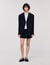 Crossed tailored jacket
