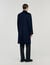 Double-breasted wool coat