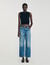 Ruffled cropped sweater