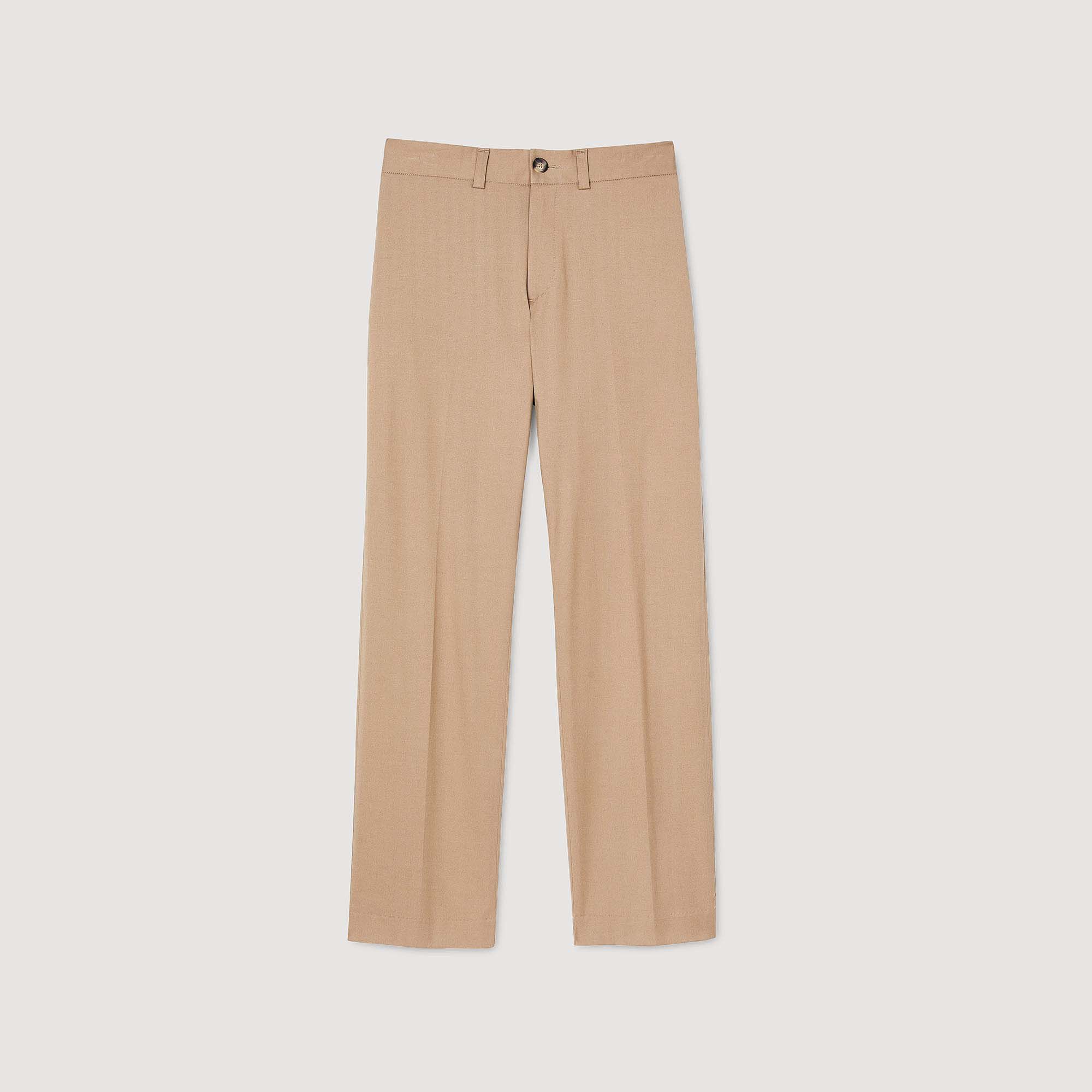 Straight-leg chinos