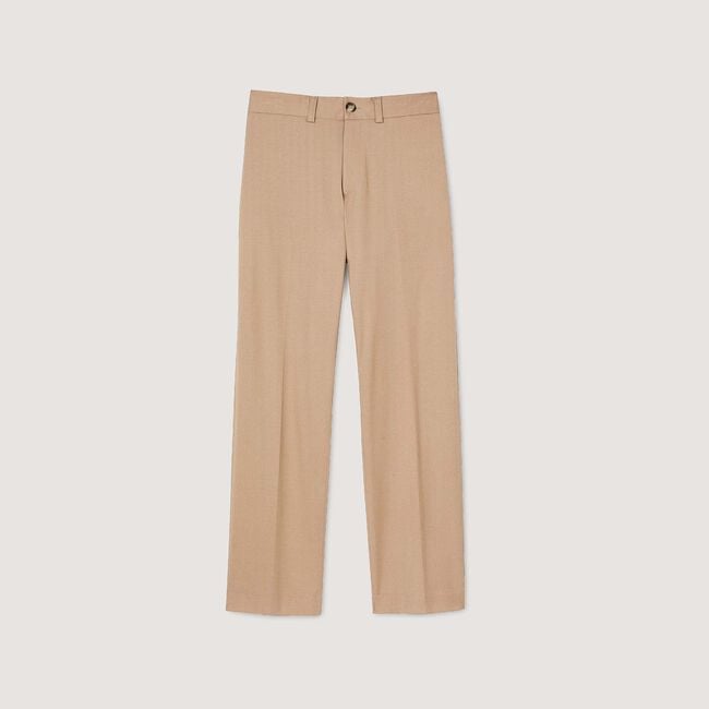 Straight-leg chinos