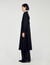 Pleated trench coat