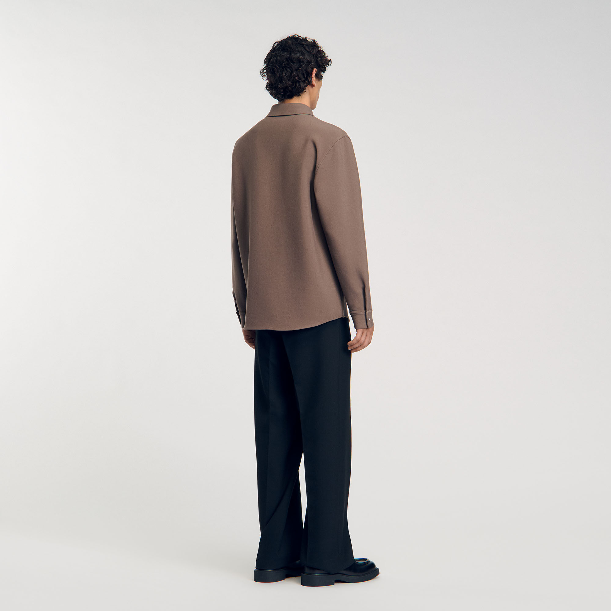 Long-sleeved jersey shirt