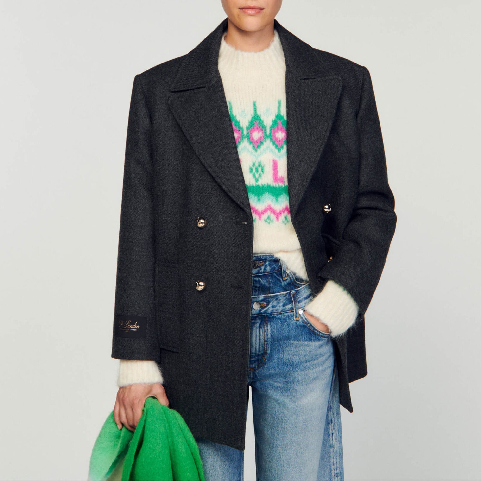 LOVE knit sweater