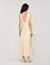 Satin-effect maxi dress
