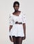Guipure lace top