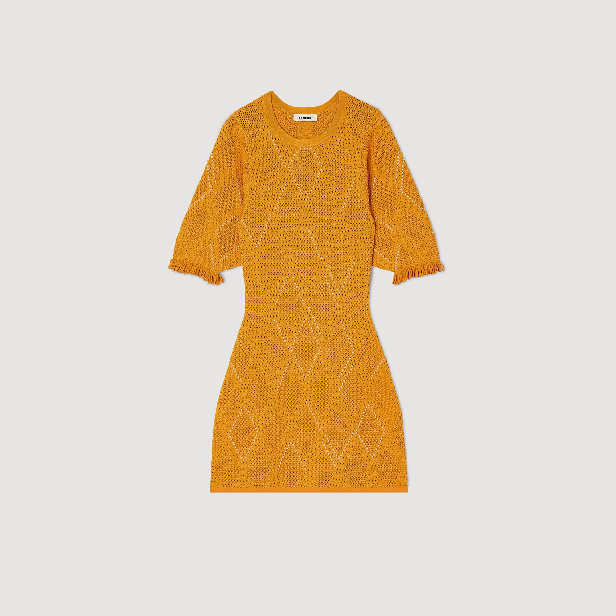 Knit short dress