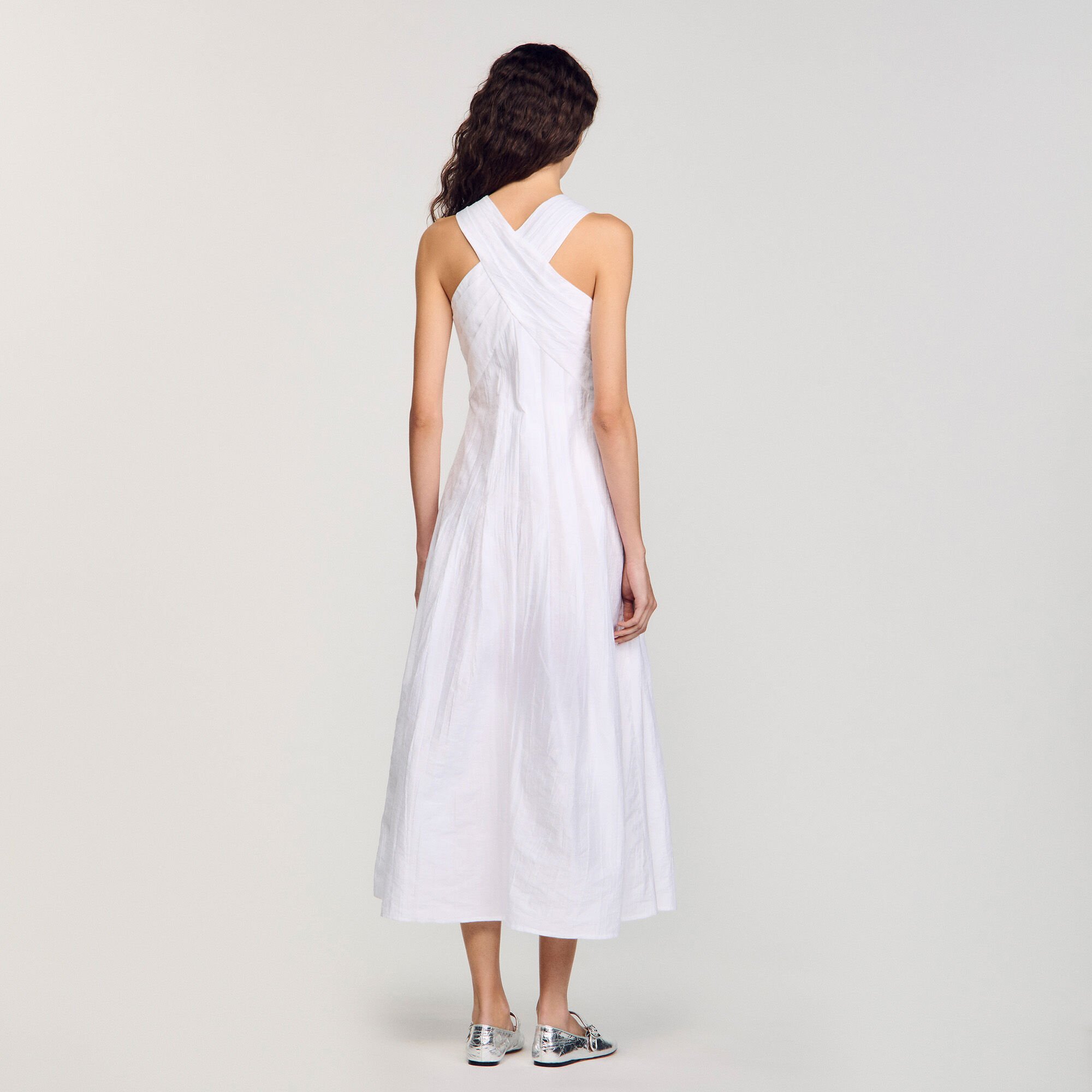Wrap maxi dress
