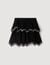 Velvet skater skirt with pearls - Women | Sandro