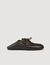 Leather boat shoe loafers