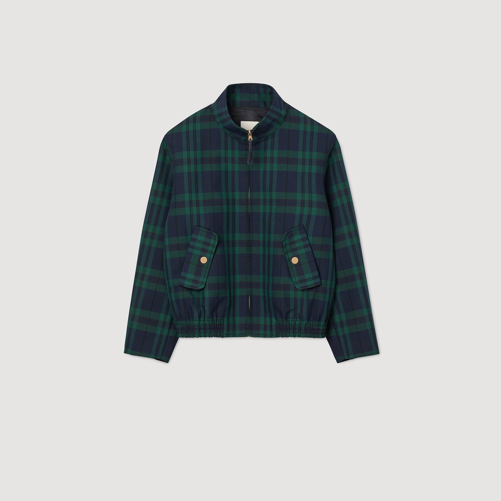 Checked jacket