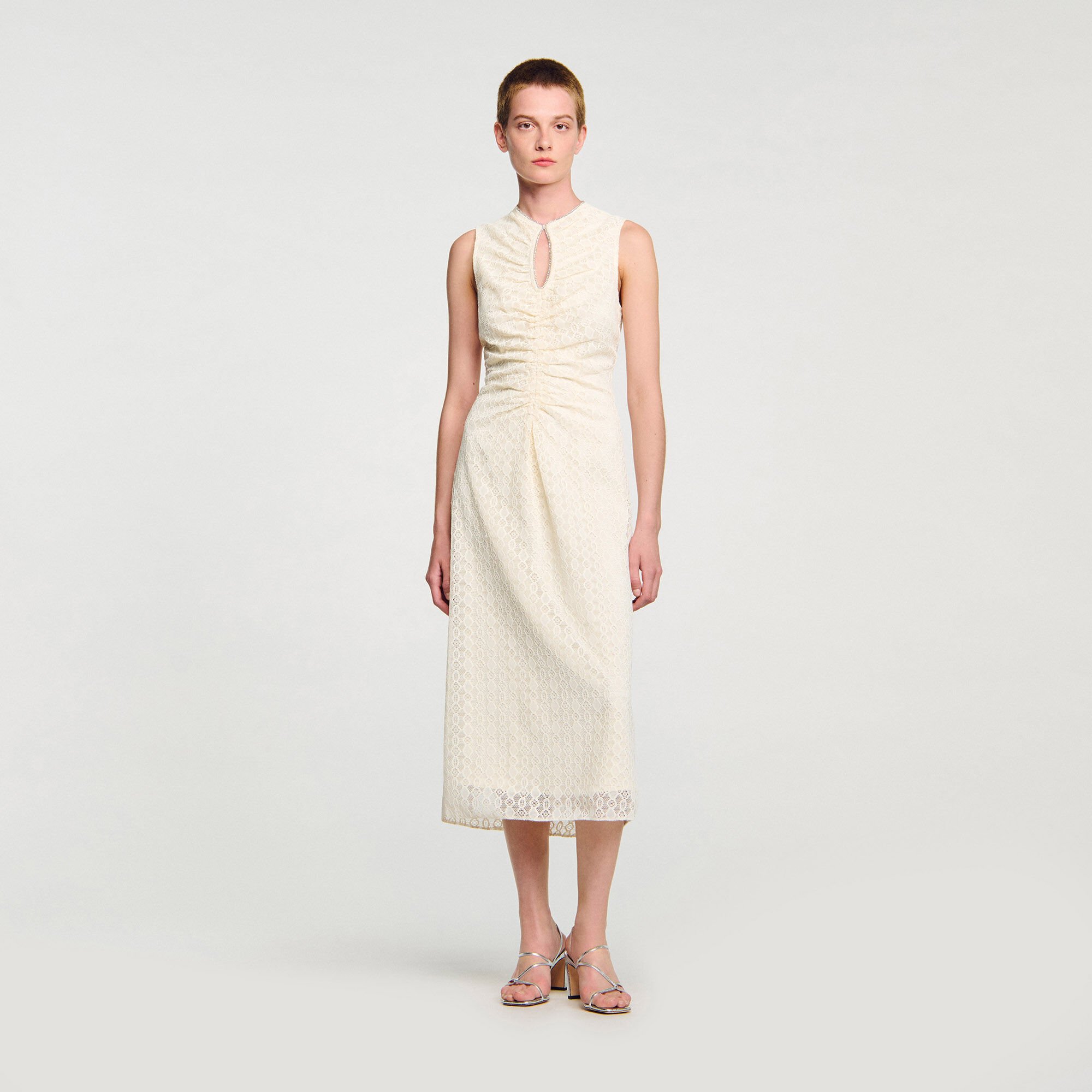 Lace maxi dress
