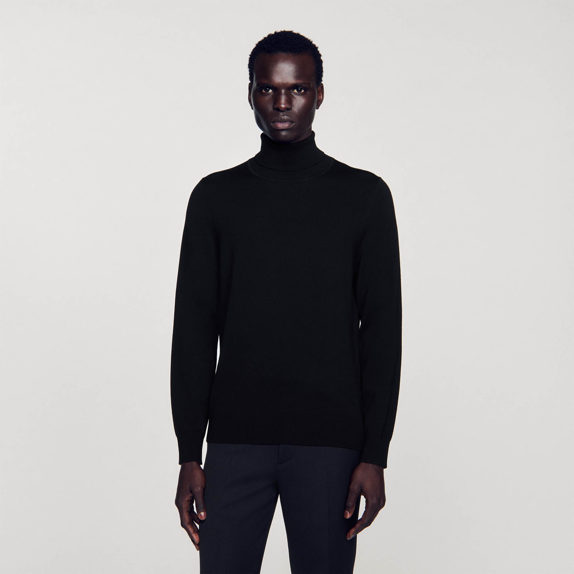 Turtleneck wool sweater