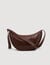 Small leather hobo bag