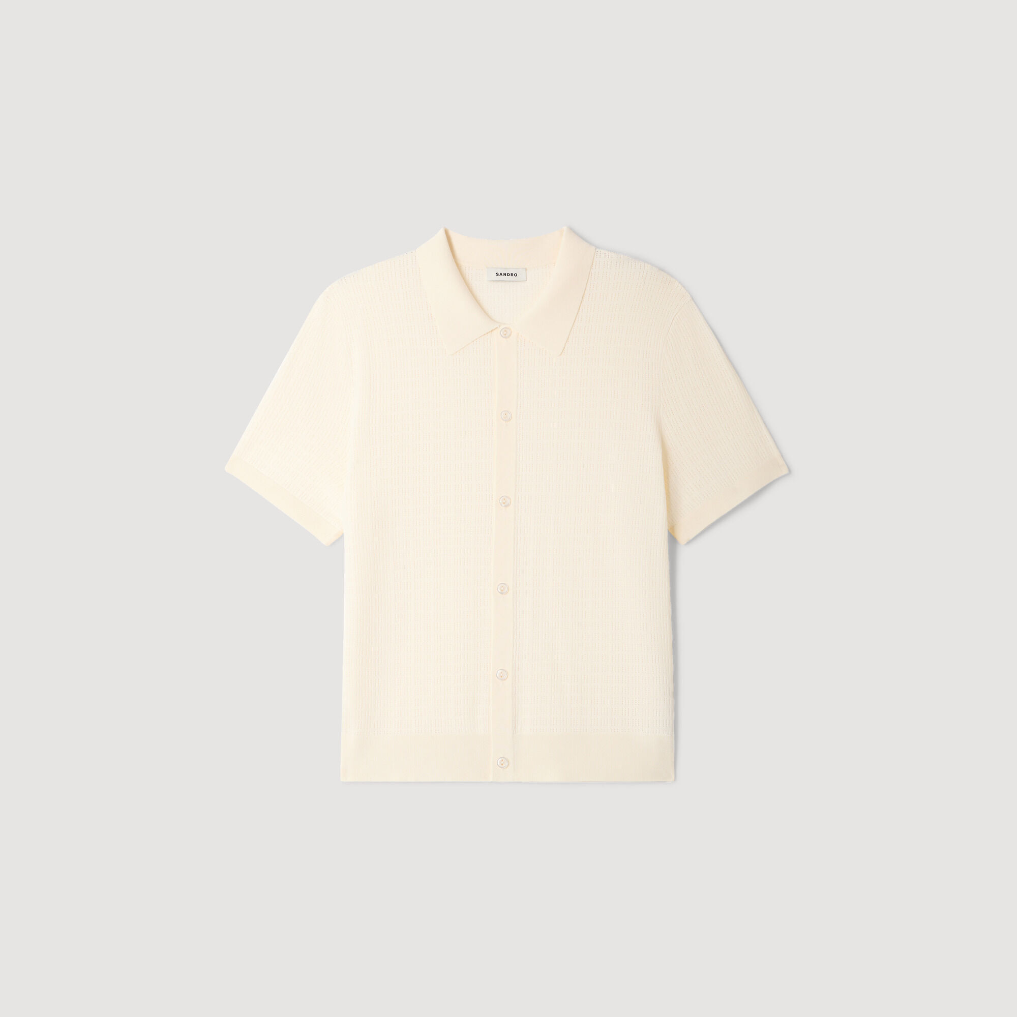 Openwork shirt