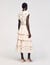 Long frilled skirt