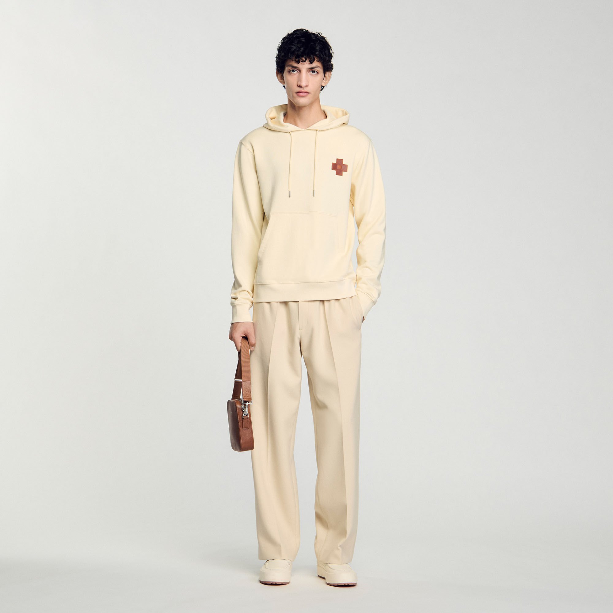 定価約20万 レア パリブランド Sandro ムートンコート