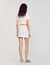 Mini pearl bead knit skirt