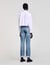 Cropped poplin shirt