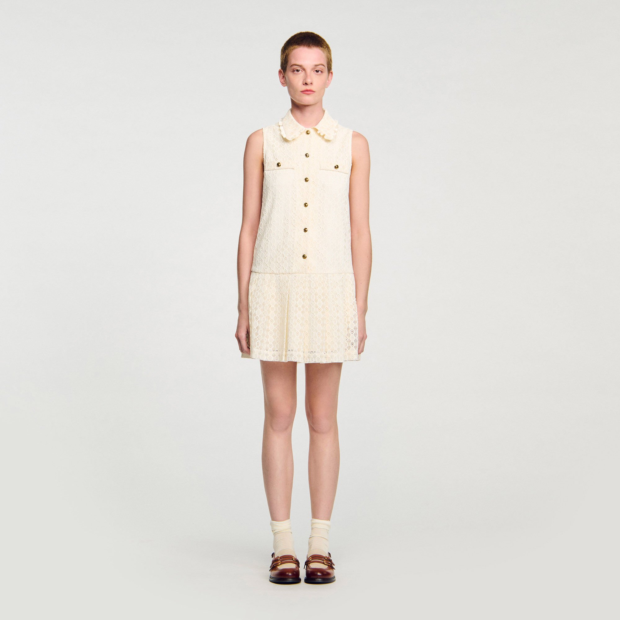 Mini lace dress
