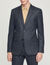 Flannel suit jacket