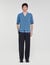 Square Cross motif flowing shirt