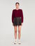 Wool and cashmere button sweater