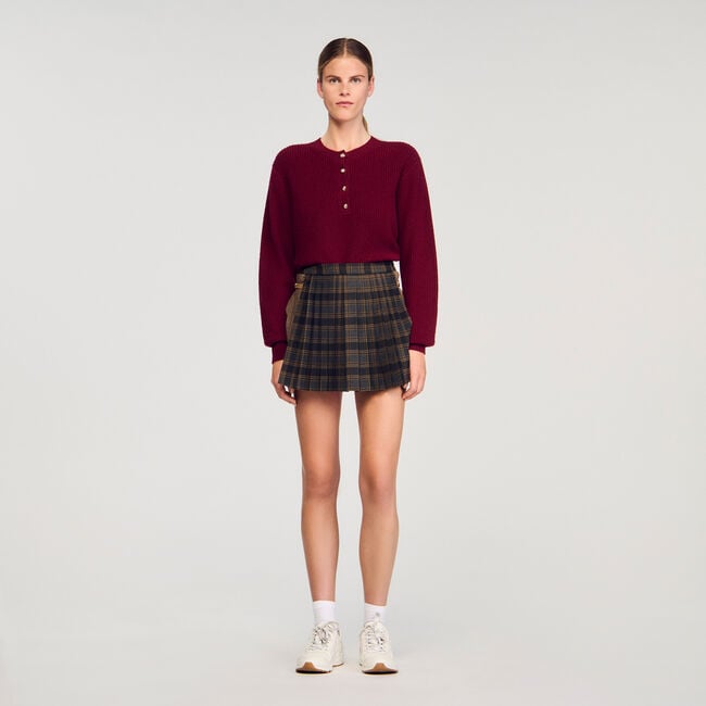 Wool and cashmere sweater
