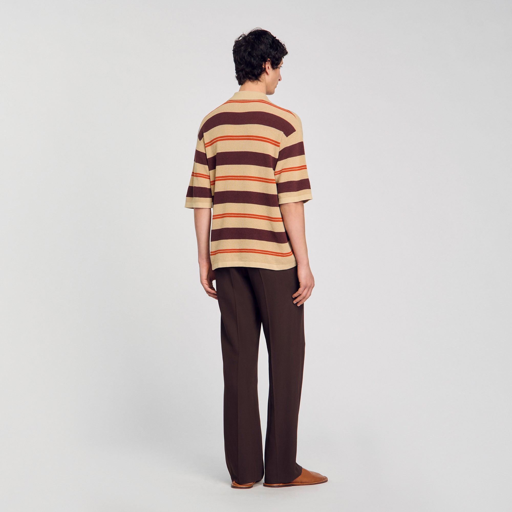 トップス aLORS paris Polo shirt Nectar Polo shirt【Nectar】Banane – aLORS online store