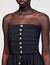 Long bustier dress