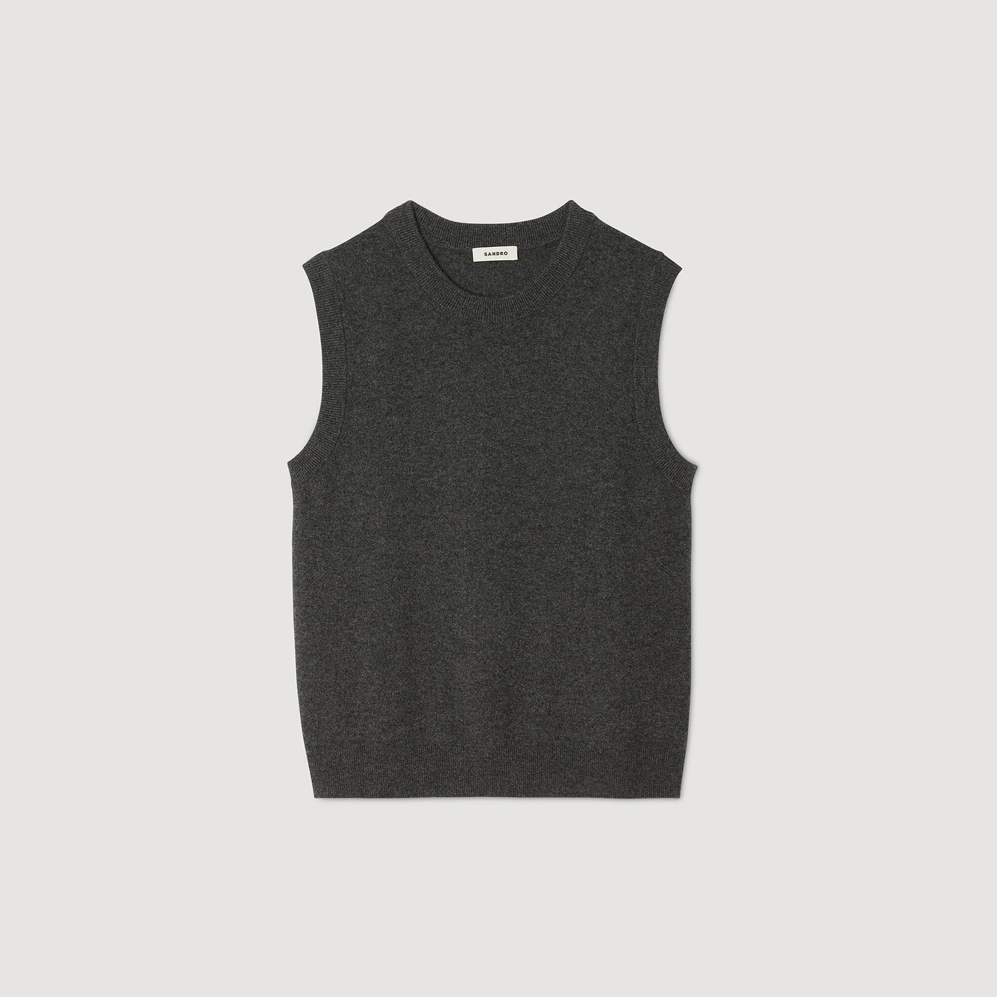 Cashmere vest top