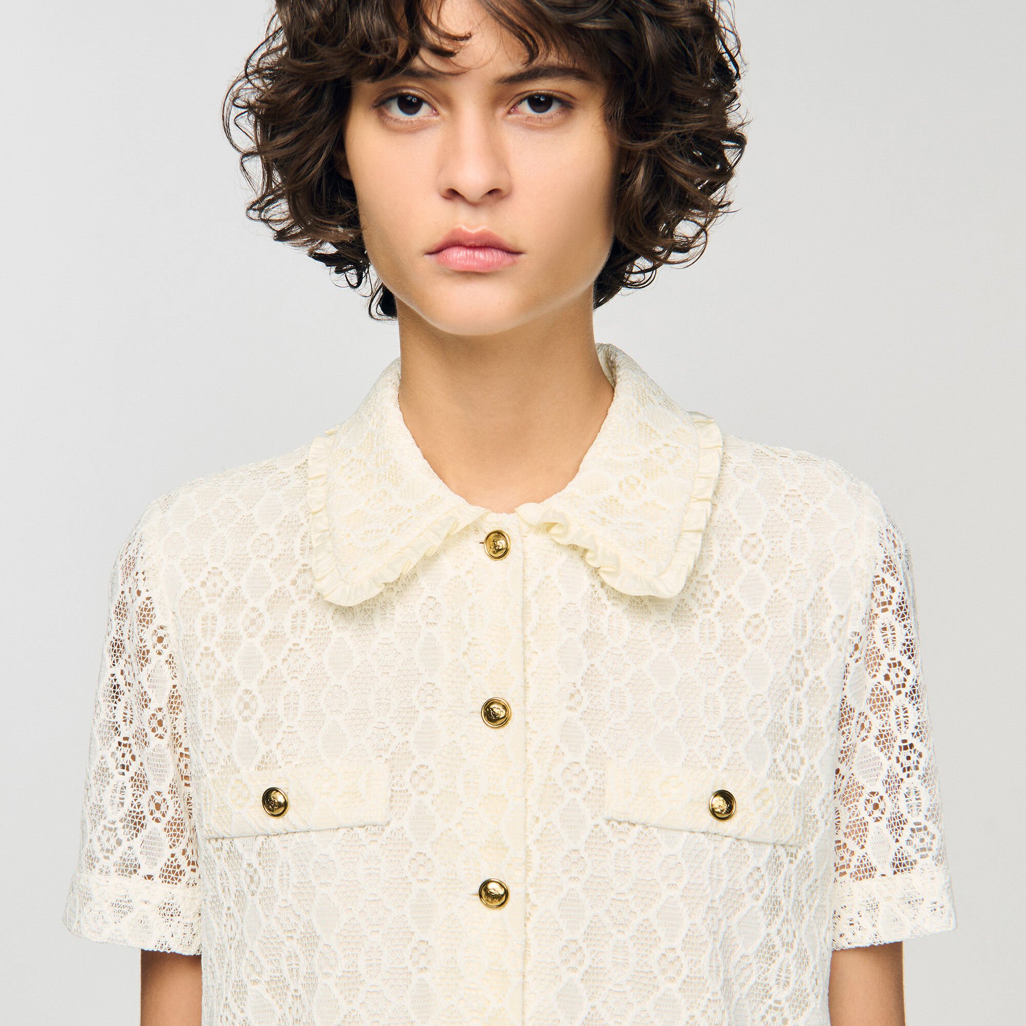 Mini lace dress