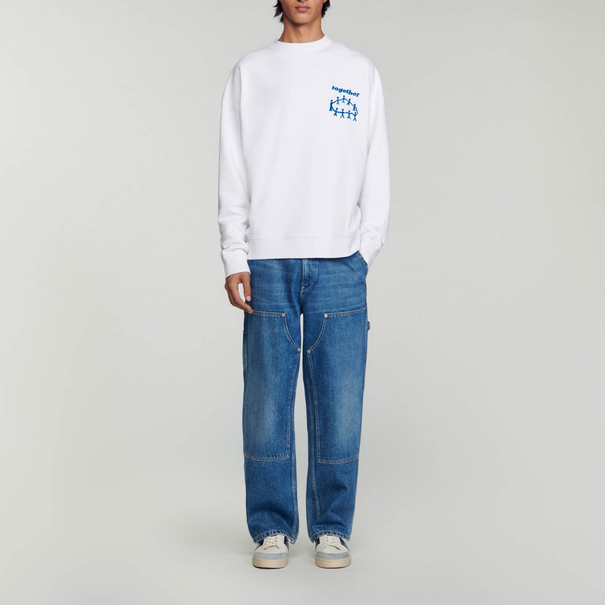 Sandro paris sweatshirt 2025