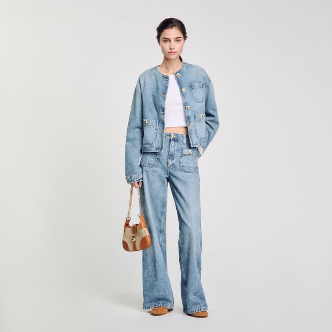 Faded jeans