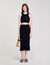 Knit midi skirt