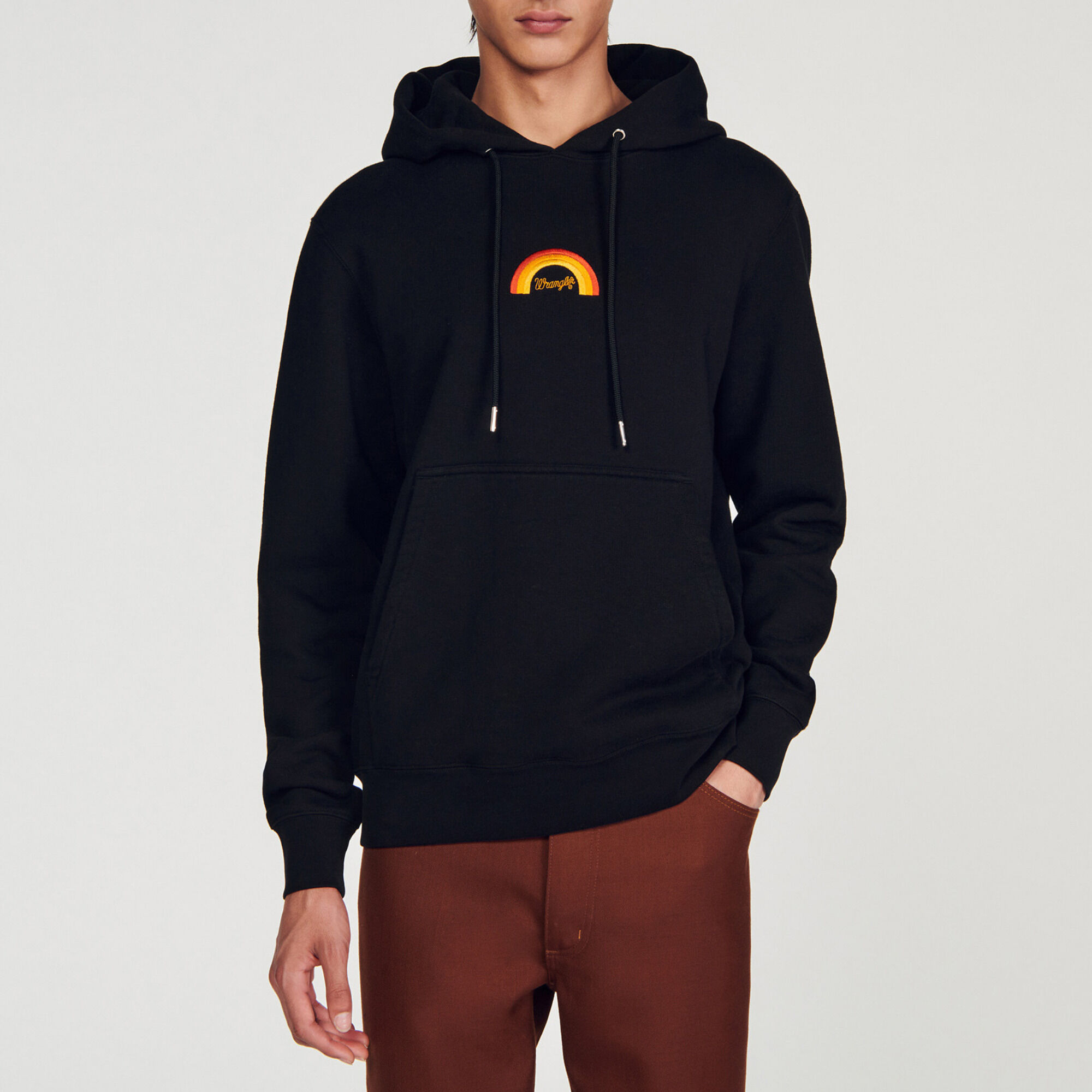Fleece hoodie SANDROxWRANGLER