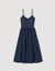 Midi denim dress