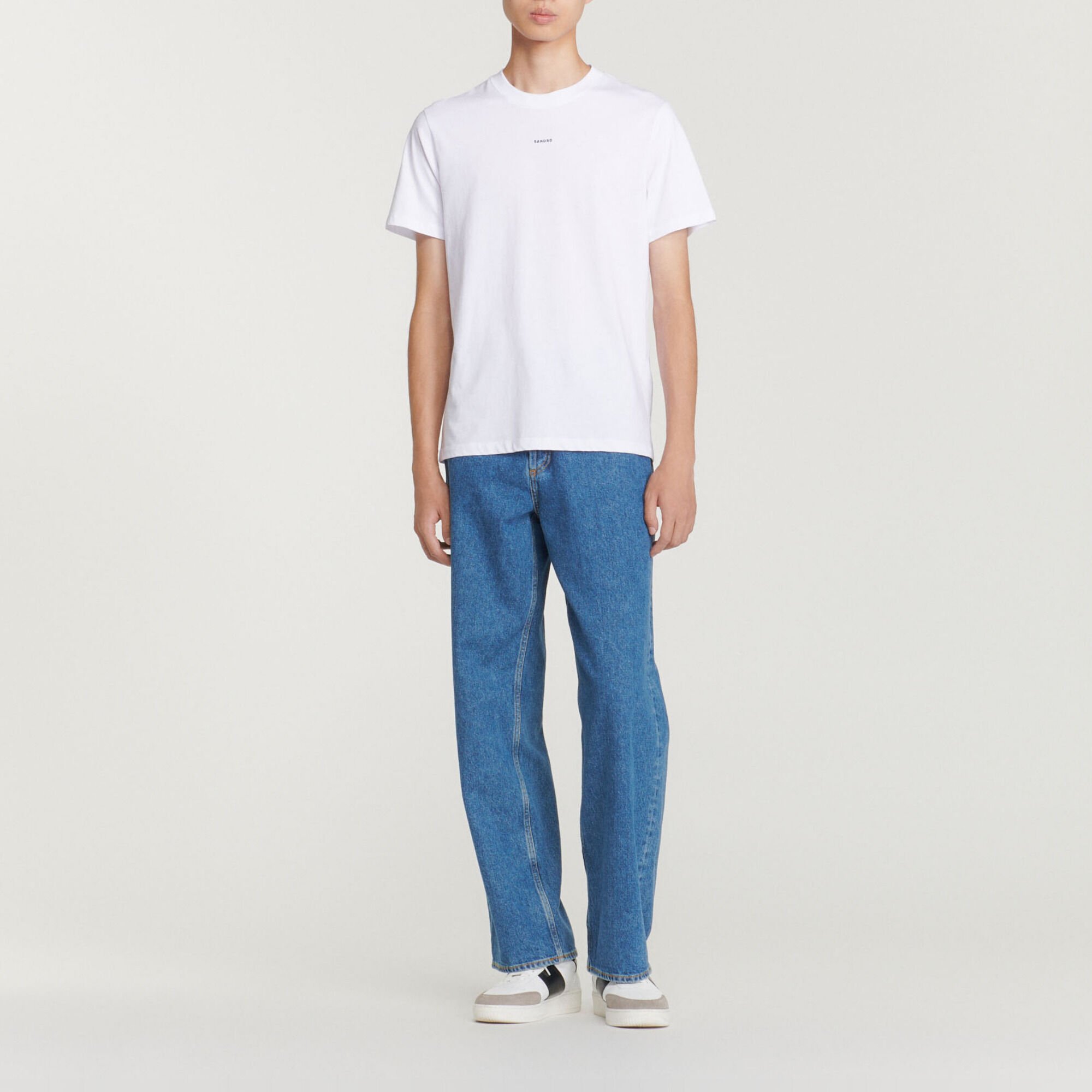 Sandro embroidered T-shirt